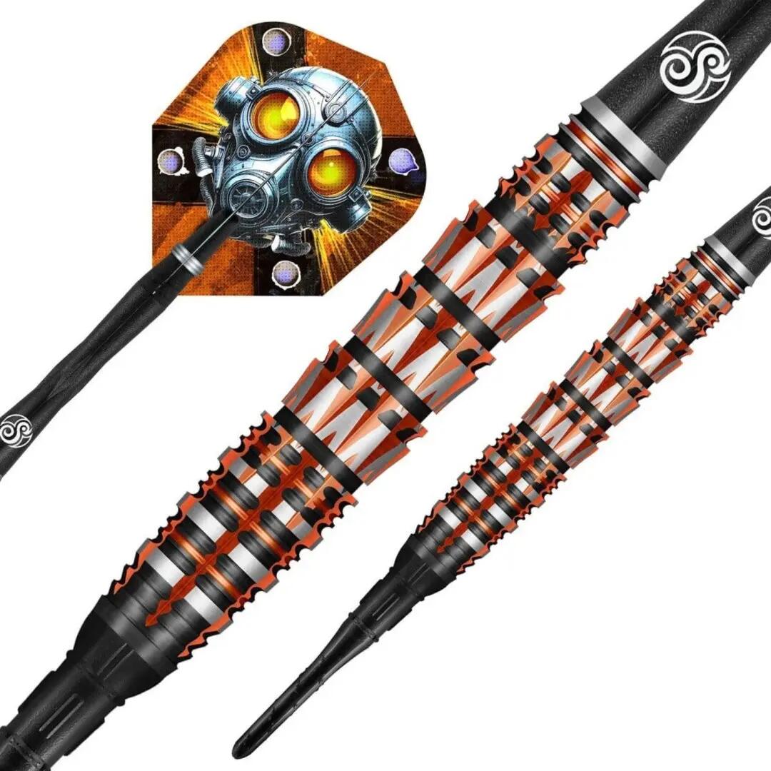 Badlands Rustin 90% Dartpfeile Softdart 5/7