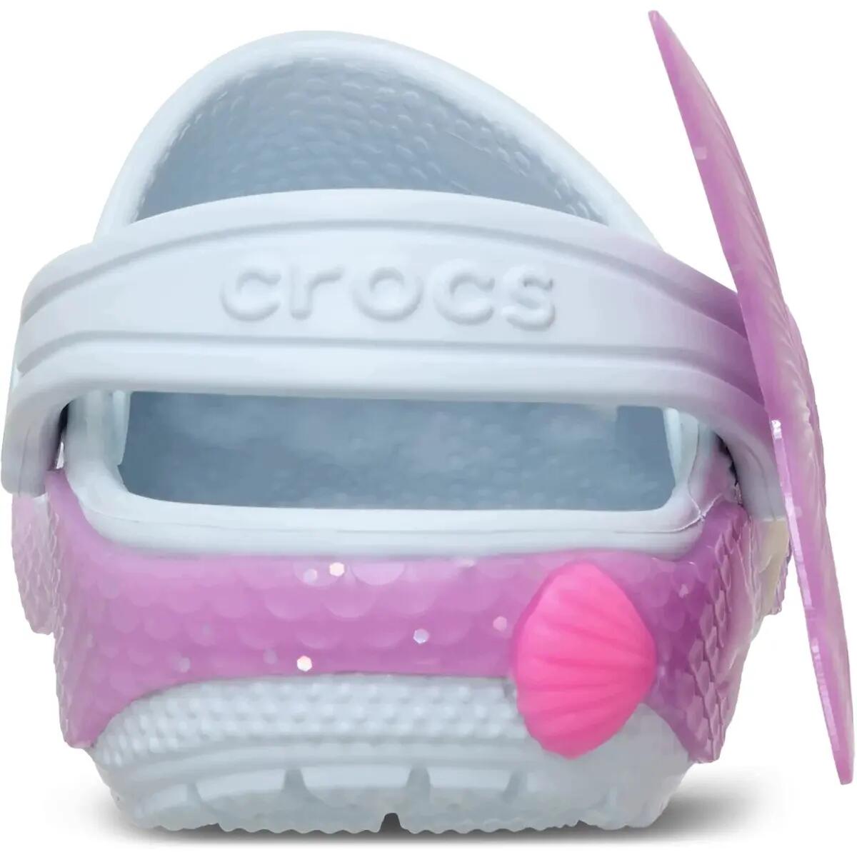 Gyerek vízi klumpa puha talpú Crocs Classic Iam Color Change Mermaid Clog T 6/6
