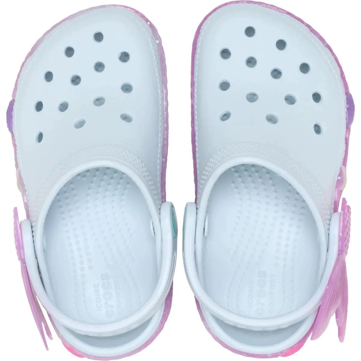 Gyerek vízi klumpa puha talpú Crocs Classic Iam Color Change Mermaid Clog T 4/6