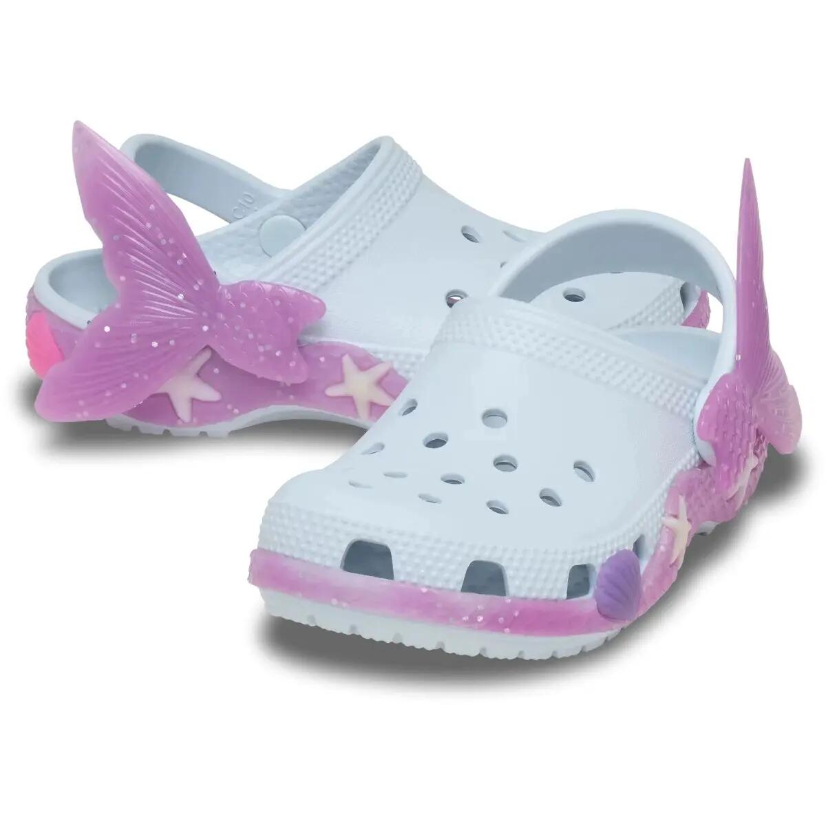 Gyerek vízi klumpa puha talpú Crocs Classic Iam Color Change Mermaid Clog T 3/6