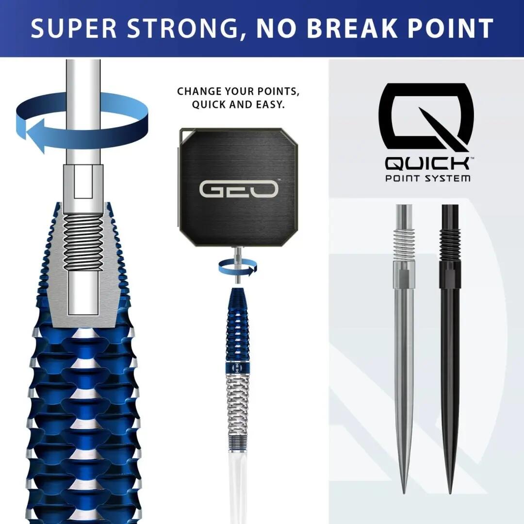 Geo Parallel 90% Tungsten Dartpfeile 6/7