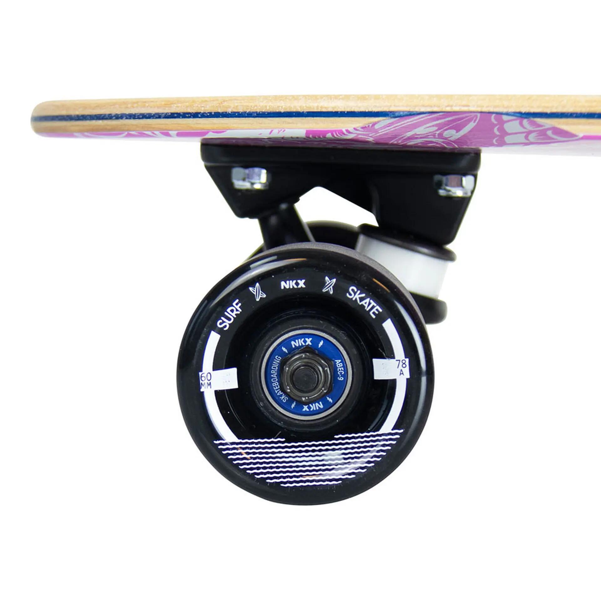 Skateboard Classic Mini Cruiser 71.12 cm, pink 3/4