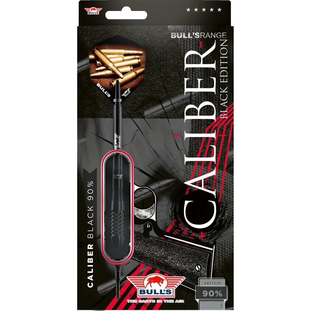 Caliber Black 90% Tungsten Softtip Dartpijlen 4/5