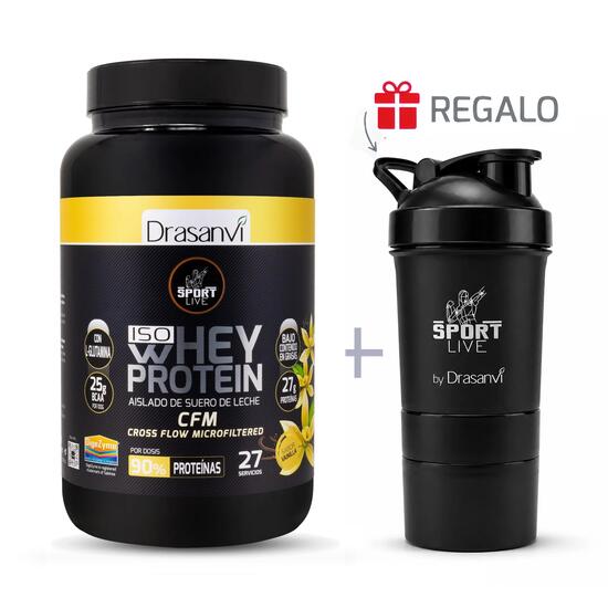 Whey Protein Isolate Sport Live - Cookies and Cream - 800Gr - DRASANVI