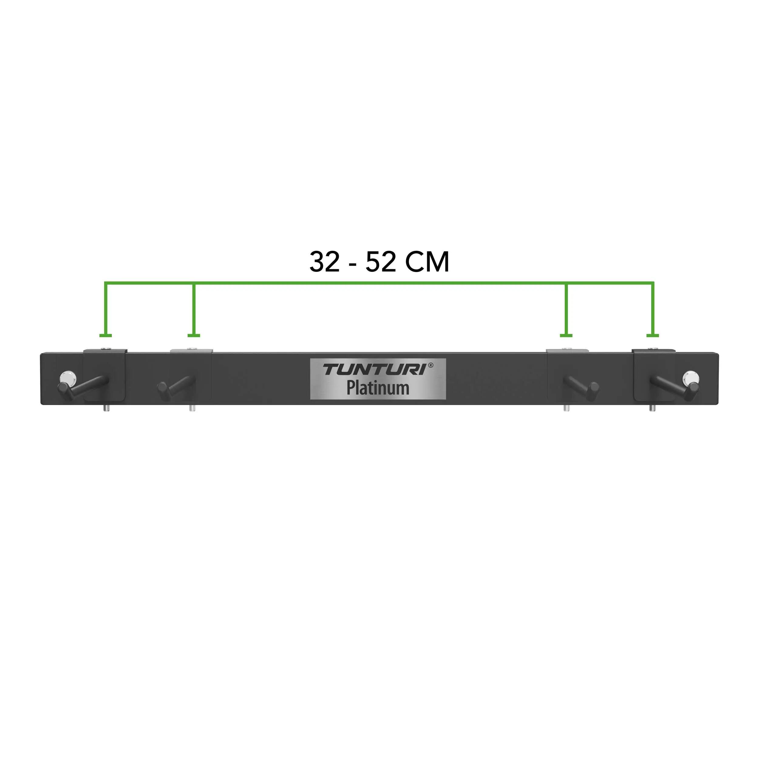 Platinum Rack Mural Tapis + 6 EVA 180 cm - Noir 7/7