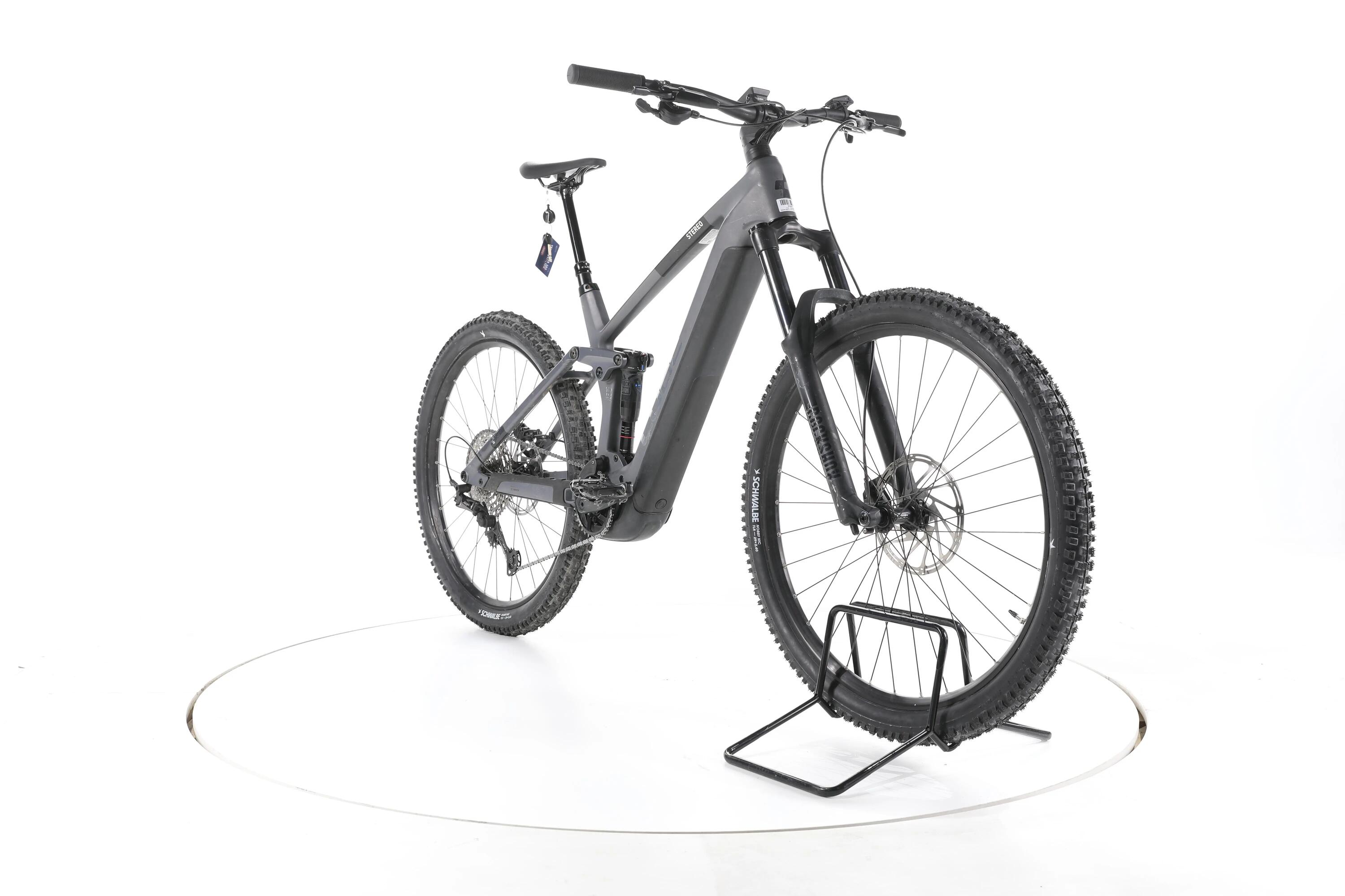 Segunda vida - Cube Stereo Hybrid 140 HPC Race E-Bike Fully - Bom Estado 3/7