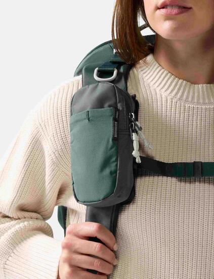 Schultergurt-Tasche - schnellzugriff - wetterfest - v2 - juniper