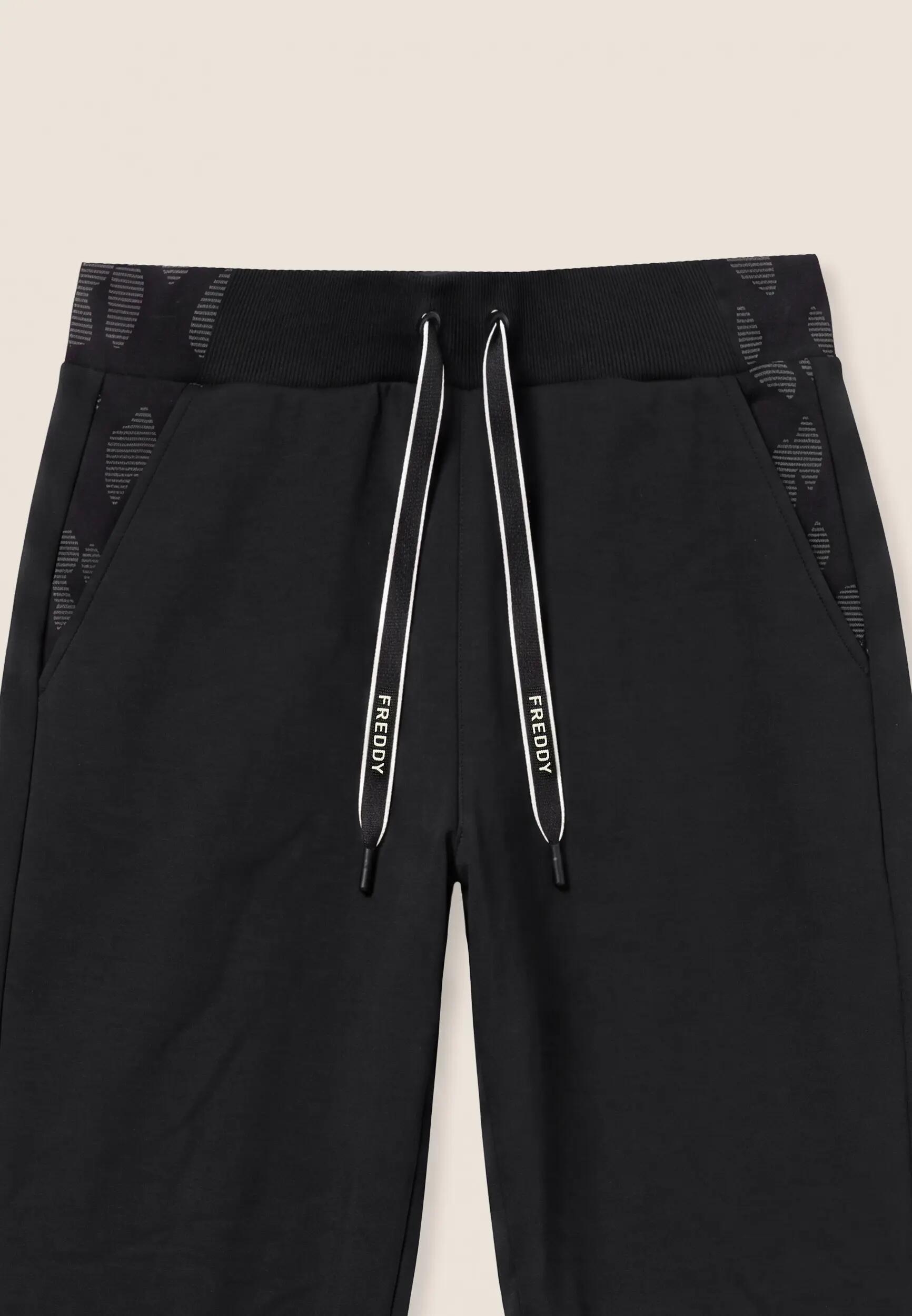 Pantaloni Sportivi Donna Regular 7/8 Dettagli Leopardati 3/3