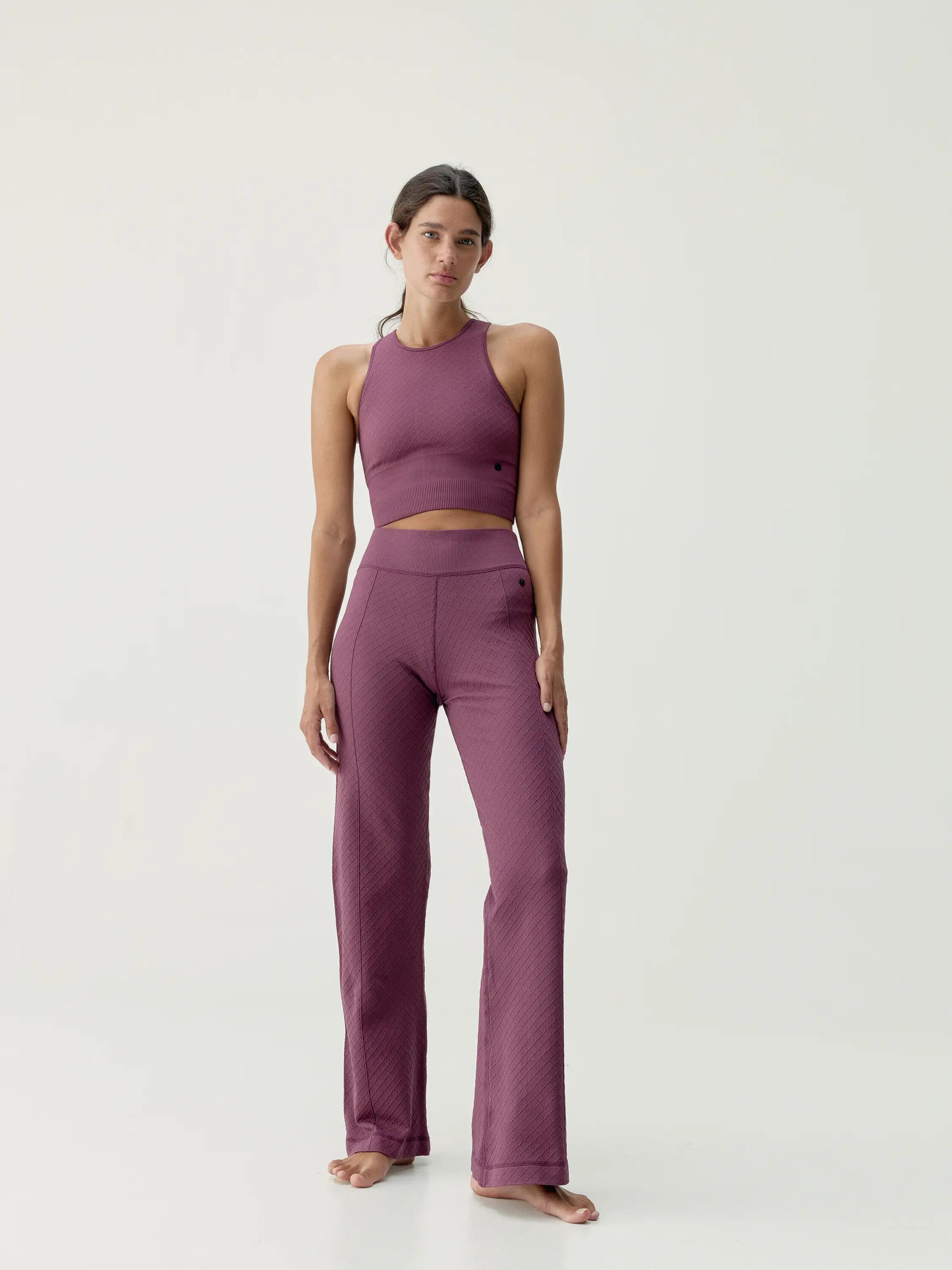 Pantalón deportivo de mujer Eira Sin costuras efecto moldeador 4/7
