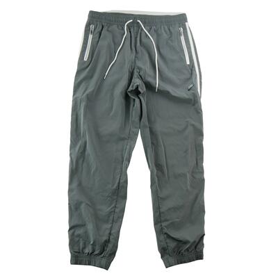 Tweedehands - heren jogging geweven broek grijs - als nieuw