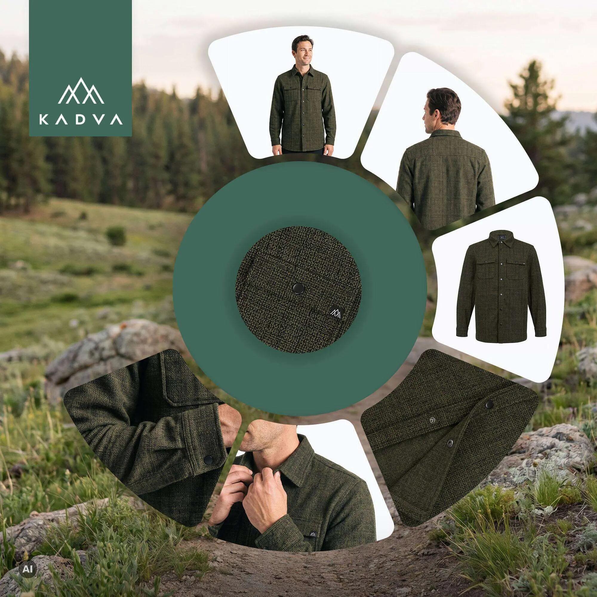Koszula trekkingowa męska KADVA Walkora LT 5/7