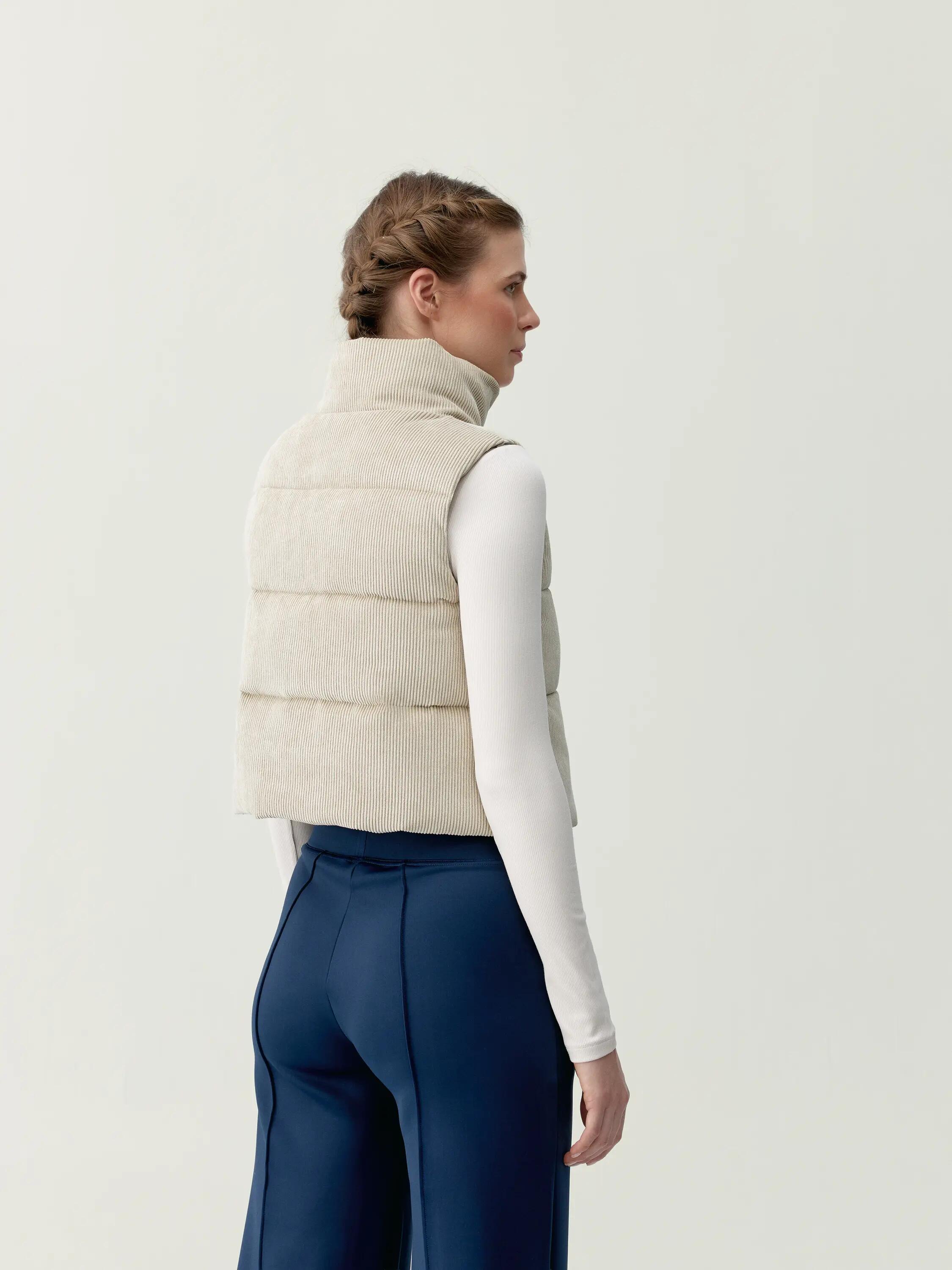 Gilet sportivo donna Noor Chiusura con zip 2/7