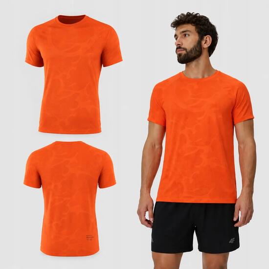 KOSZULKA ROWEROWA 4F T-SHIRT MĘSKI NA ROWER SZYBKOSCHNĄCY