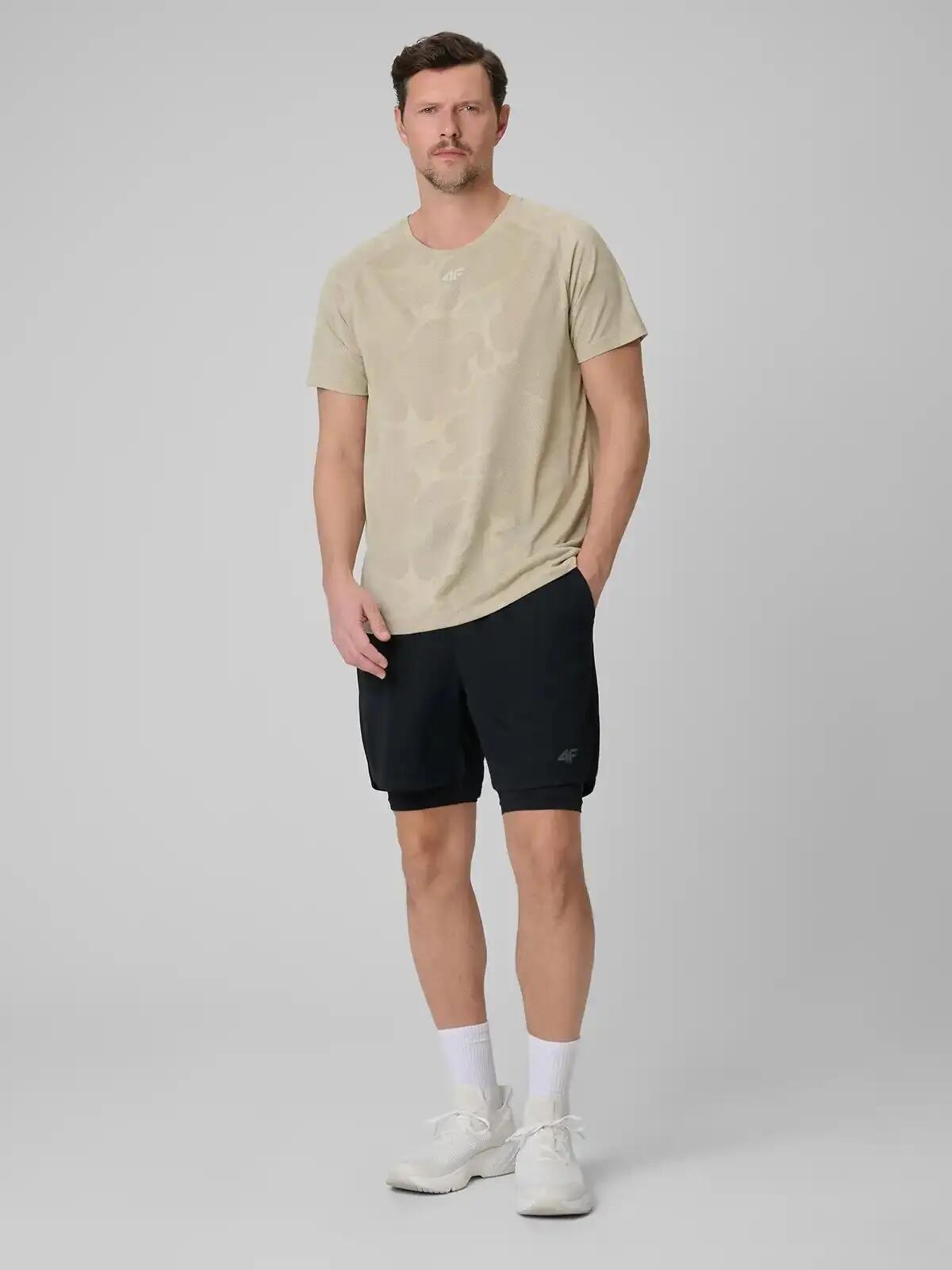 KOSZULKA ROWEROWA 4F T-SHIRT MĘSKI NA ROWER SZYBKOSCHNĄCY 8/11