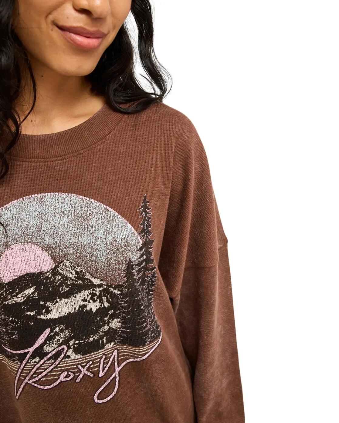 Longsleeve EASTSIDE MIDWEIGHT Braun Dames 4/4