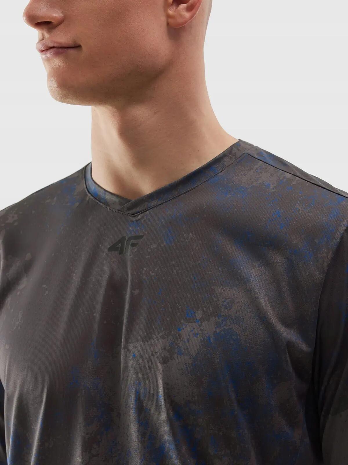 KOSZULKA SPORTOWA 4F ROWEROWA SZYBKOSCHNĄCA MĘSKA T-SHIRT TFTSM791 7/11