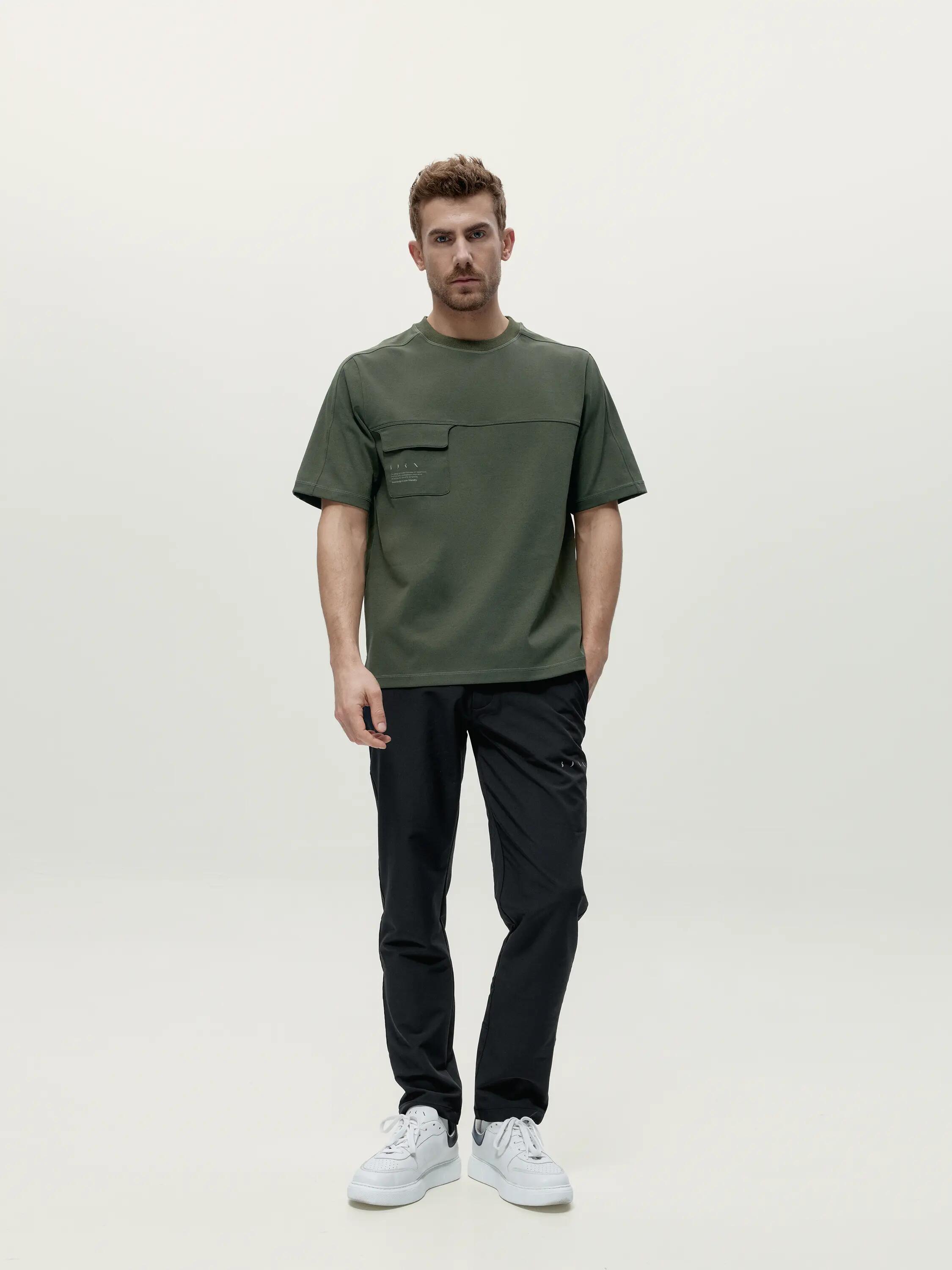 T-shirt sportiva uomo Tirreno Manica corta oversize 5/6
