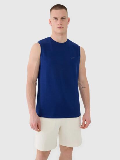 T-SHIRT MĘSKI 4F KOSZULKA TOP TANK OVERSIZE