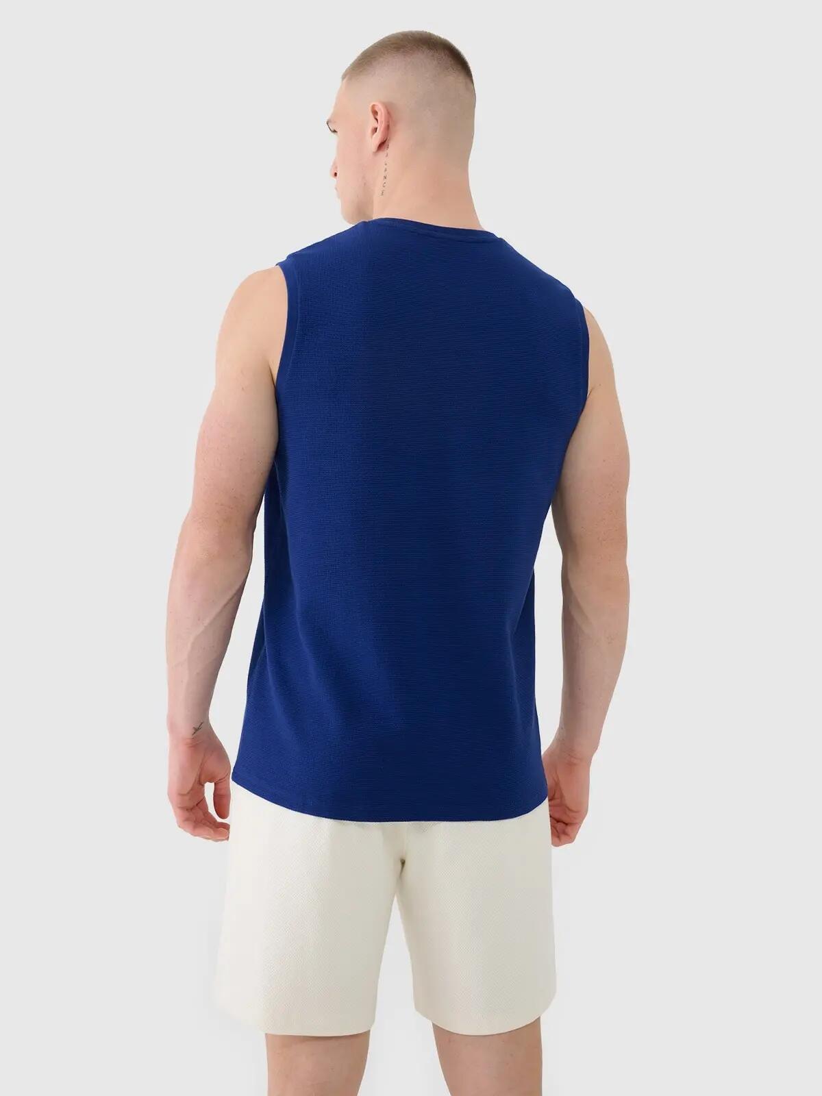 T-SHIRT MĘSKI 4F KOSZULKA TOP TANK OVERSIZE 4/10