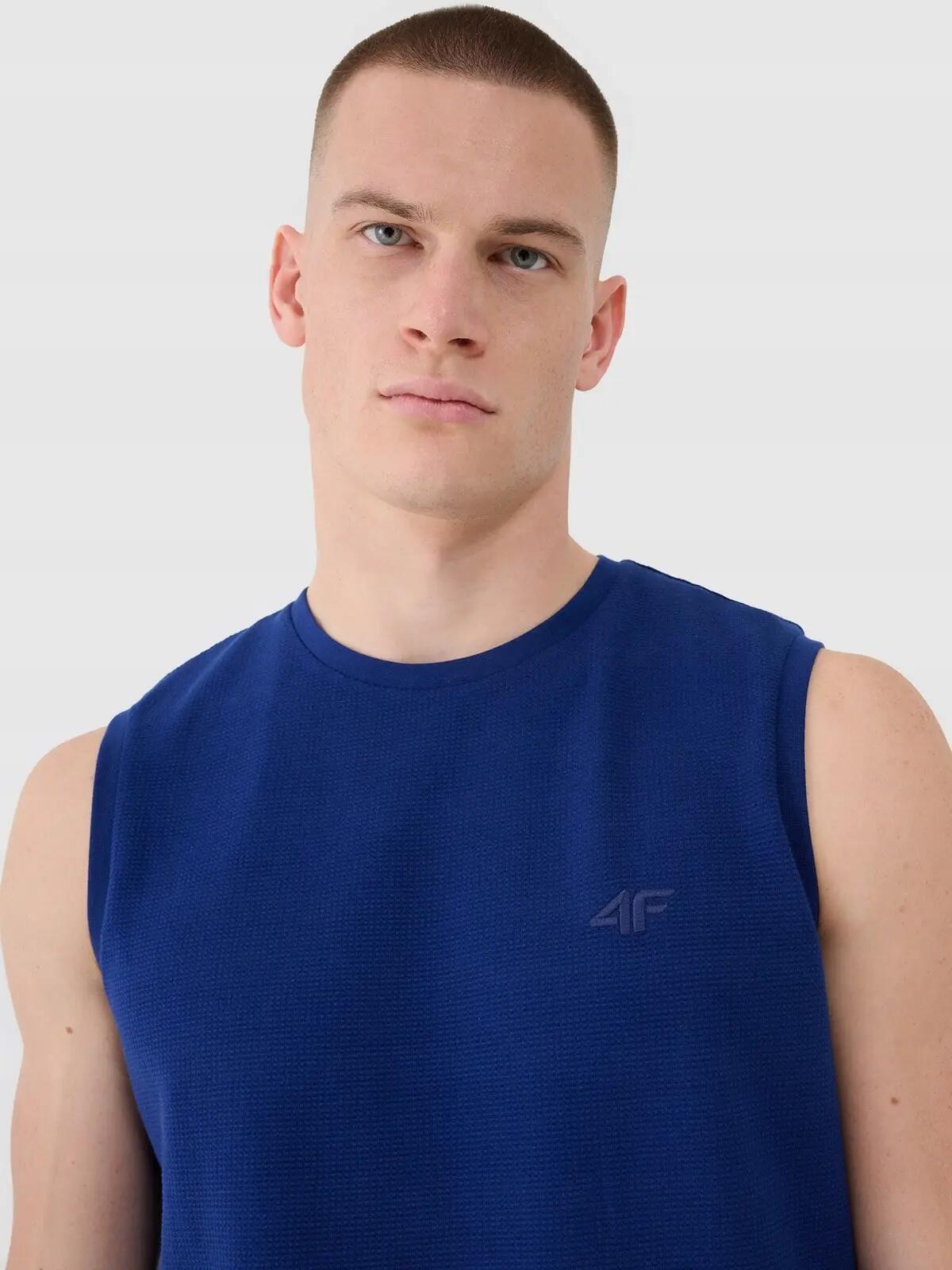 T-SHIRT MĘSKI 4F KOSZULKA TOP TANK OVERSIZE 2/10