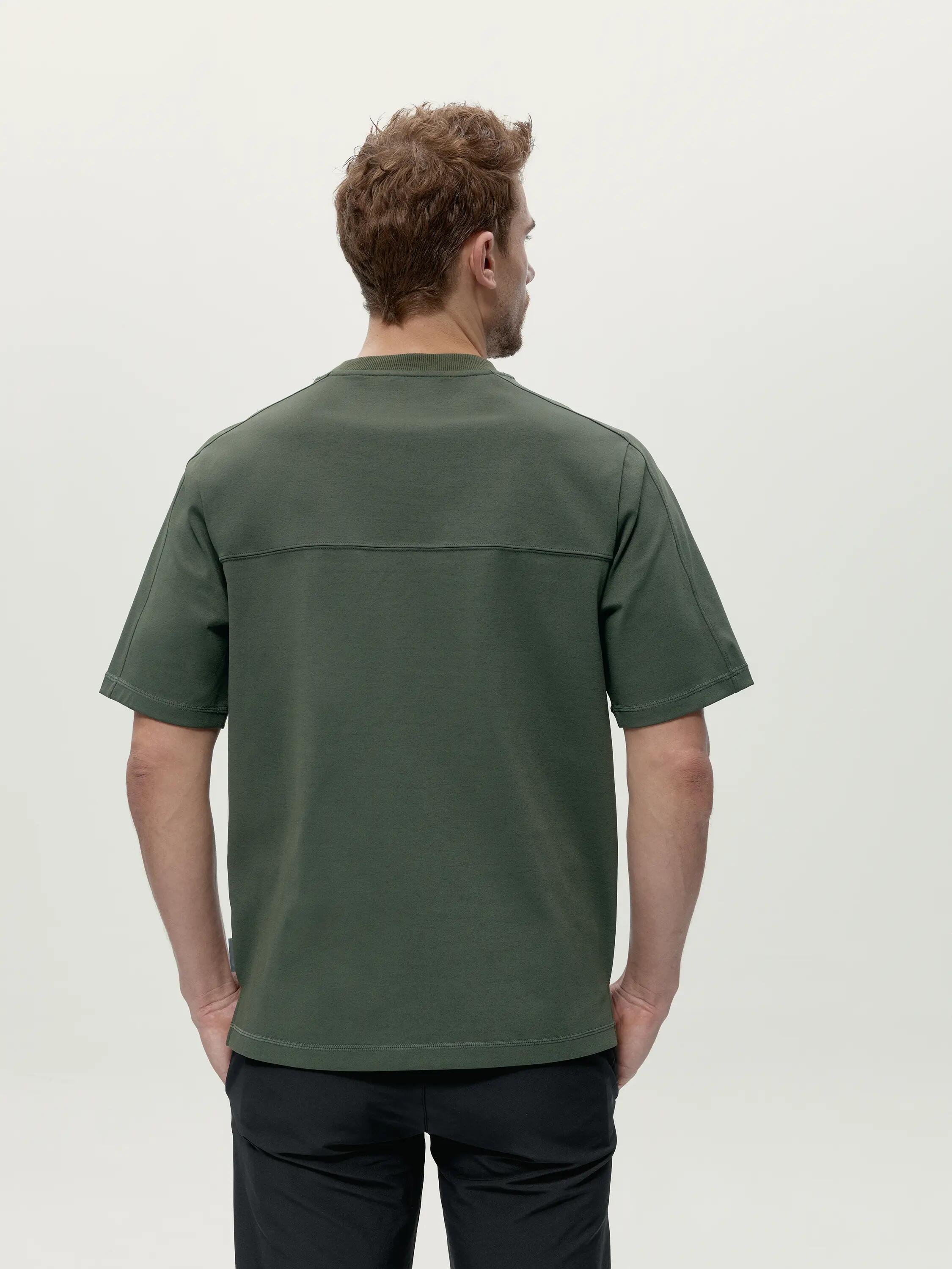 T-shirt sportiva uomo Tirreno Manica corta oversize 2/6