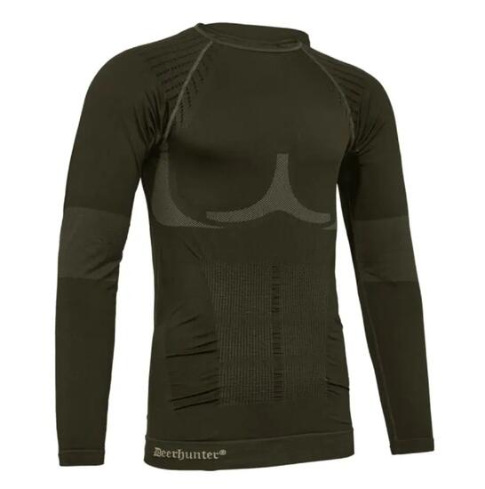 Maglia Intima da Caccia Deerhunter Performance Termica Uomo Verde