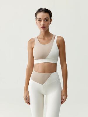 Top sportivo donna Omkara Sostegno medio-alto