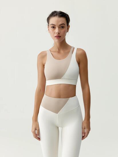 Top sportivo donna Omkara Sostegno medio-alto