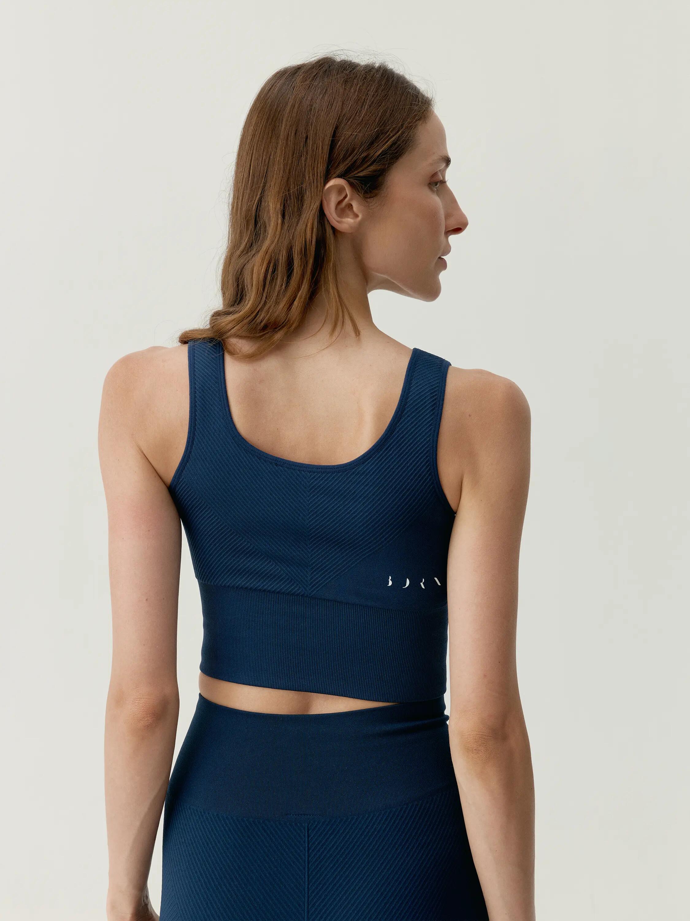 Brassière de sport femme Kitanda maintien moyen bretelles coussinets amovibles 2/7