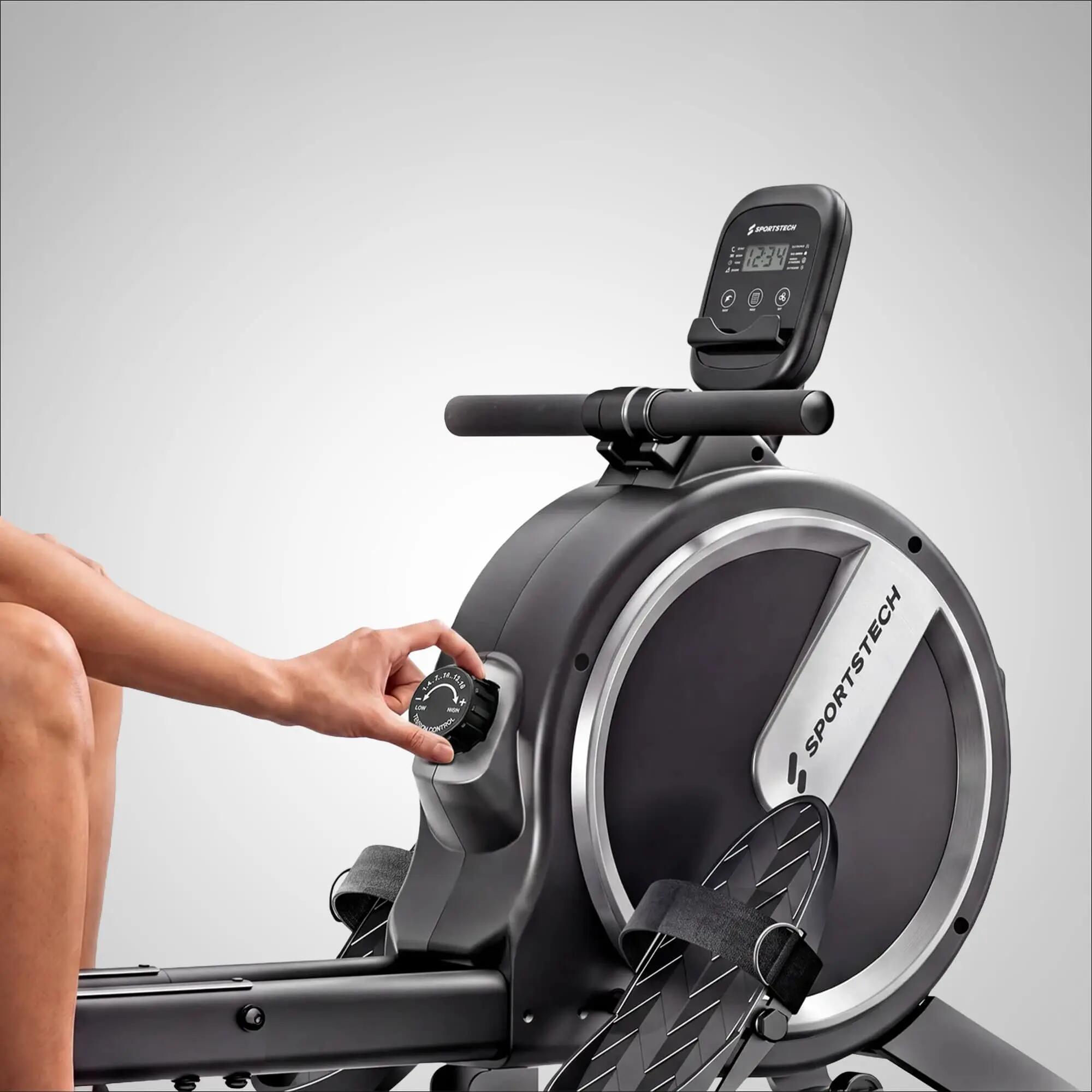 Unisex Fitness Roeitrainer Magnetische Rem App PROwer Lite 5/7
