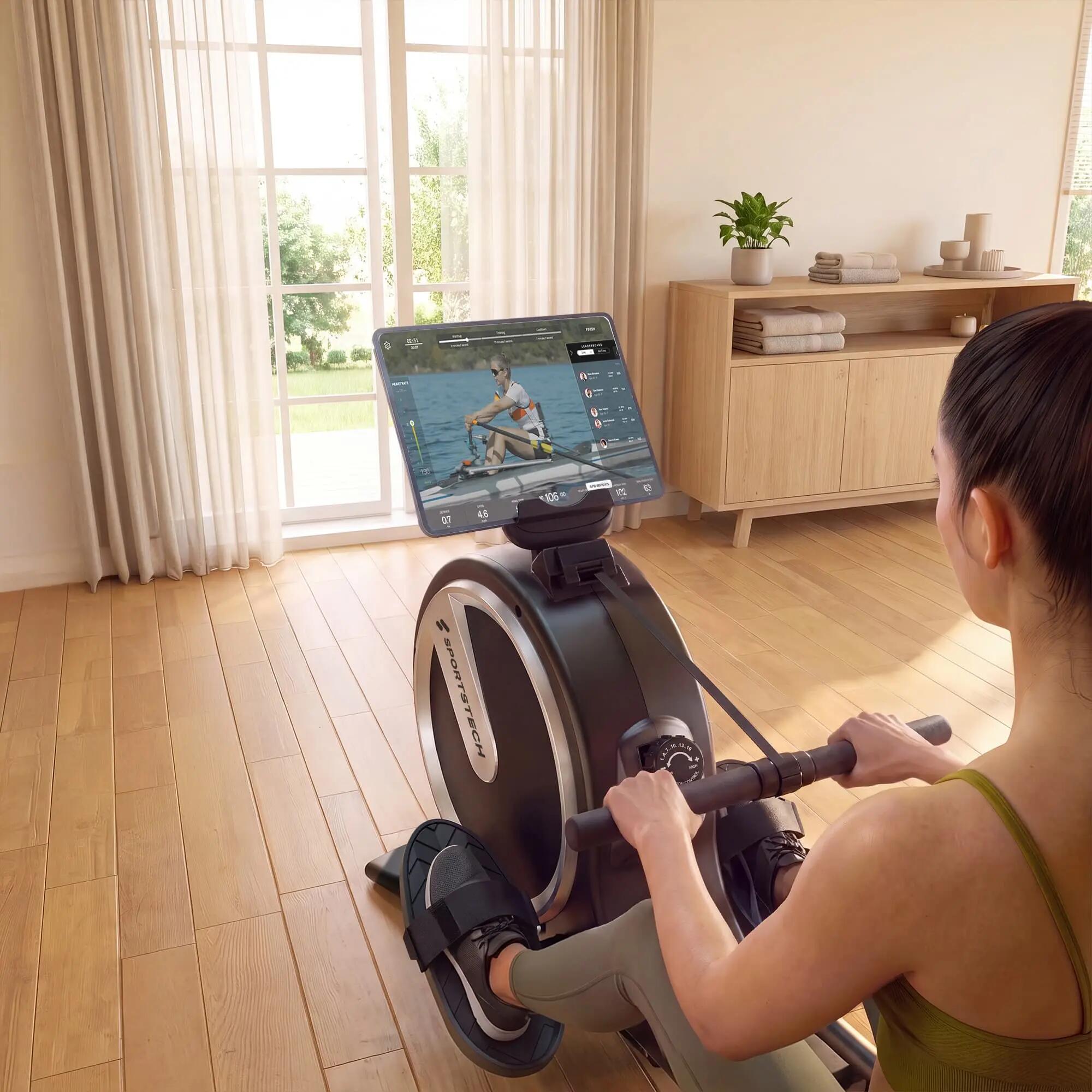 Unisex Fitness Roeitrainer Magnetische Rem App PROwer Lite 4/7