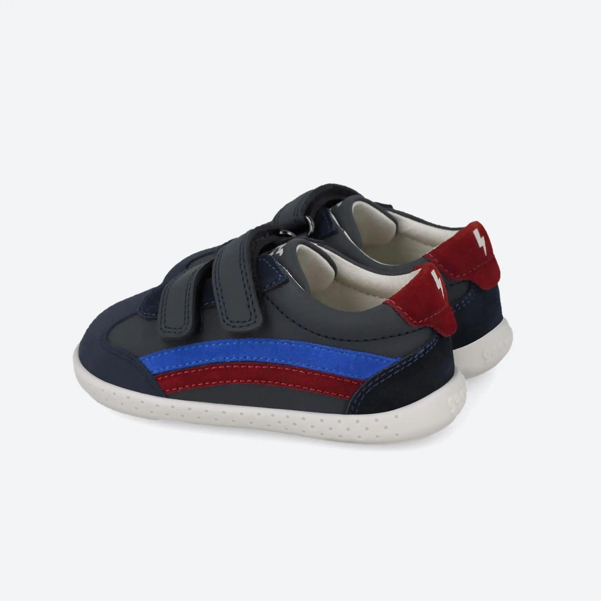 Zapato  Barefoot  Niños Garvalín 261305C Azul marino Cierre adherente 3/6