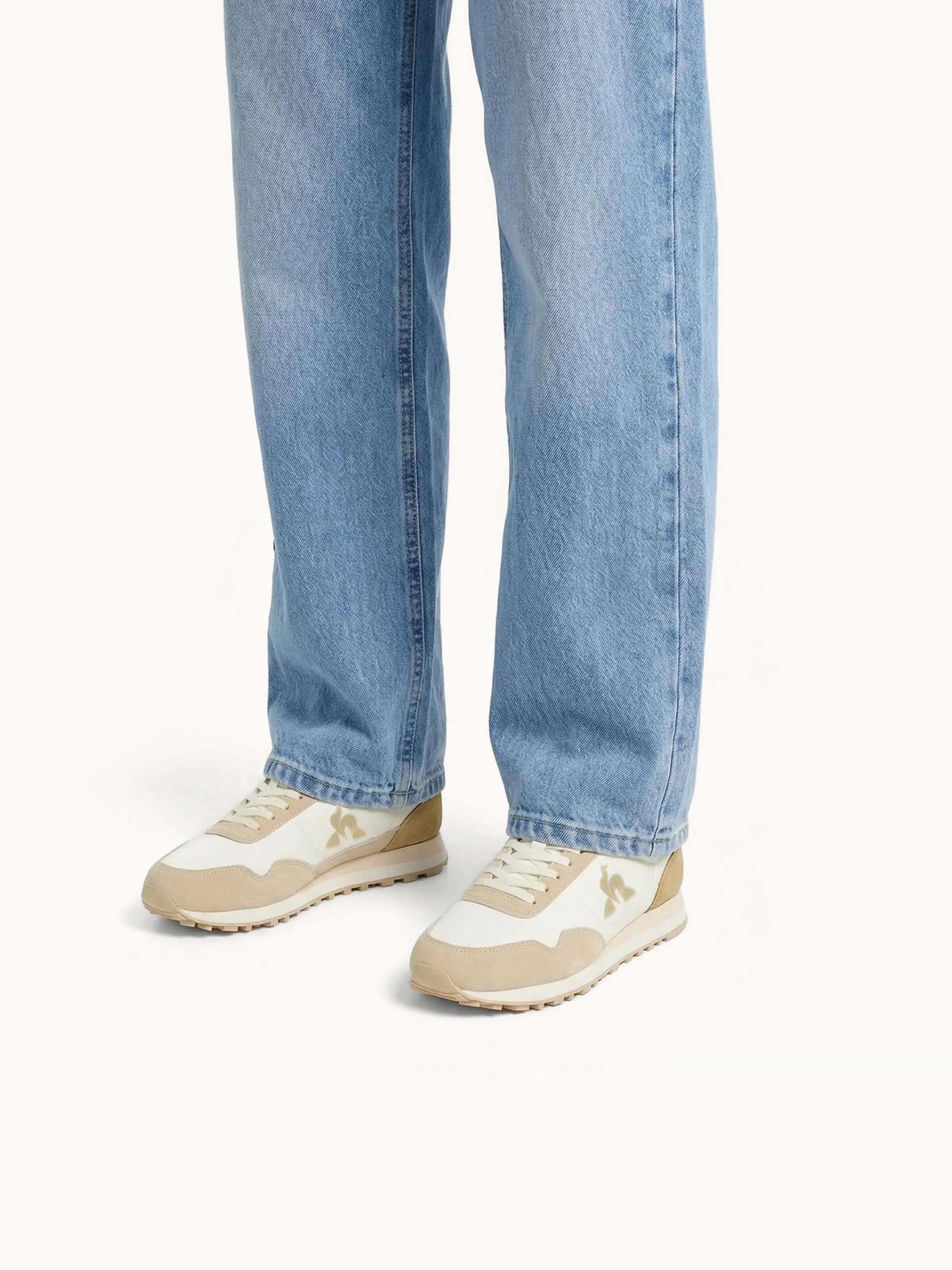Sneakers retro-running en textile et suede Astra 2/5