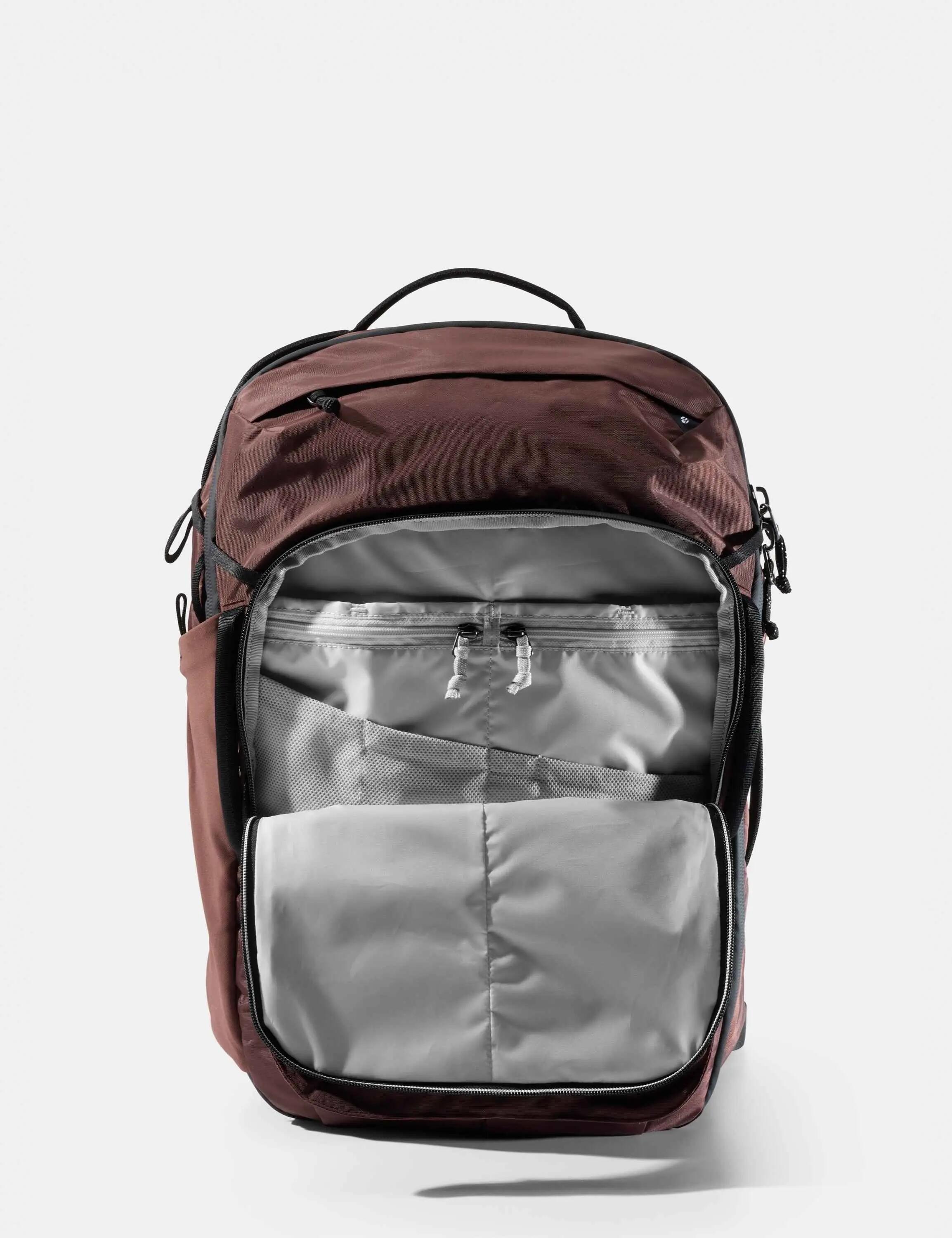 Erwachsene - Reise - Rucksack - handgepäcktauglich - weinrot 3/14