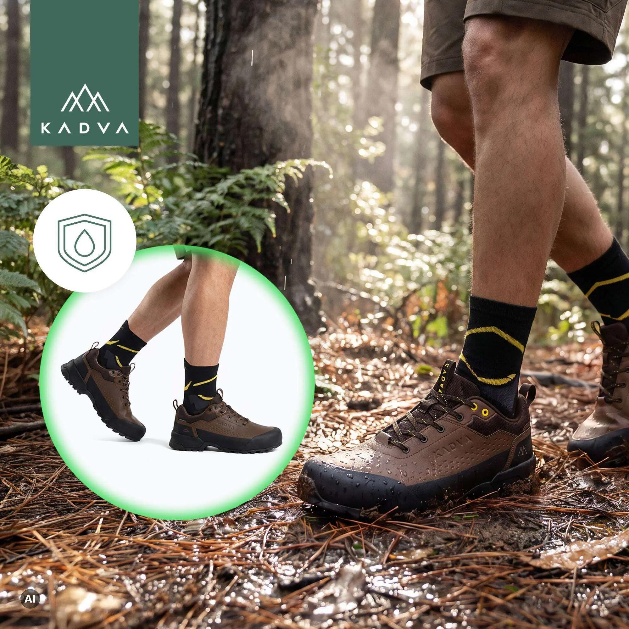 Heren trekking schoenen KADVA Strike Low WP 6/7