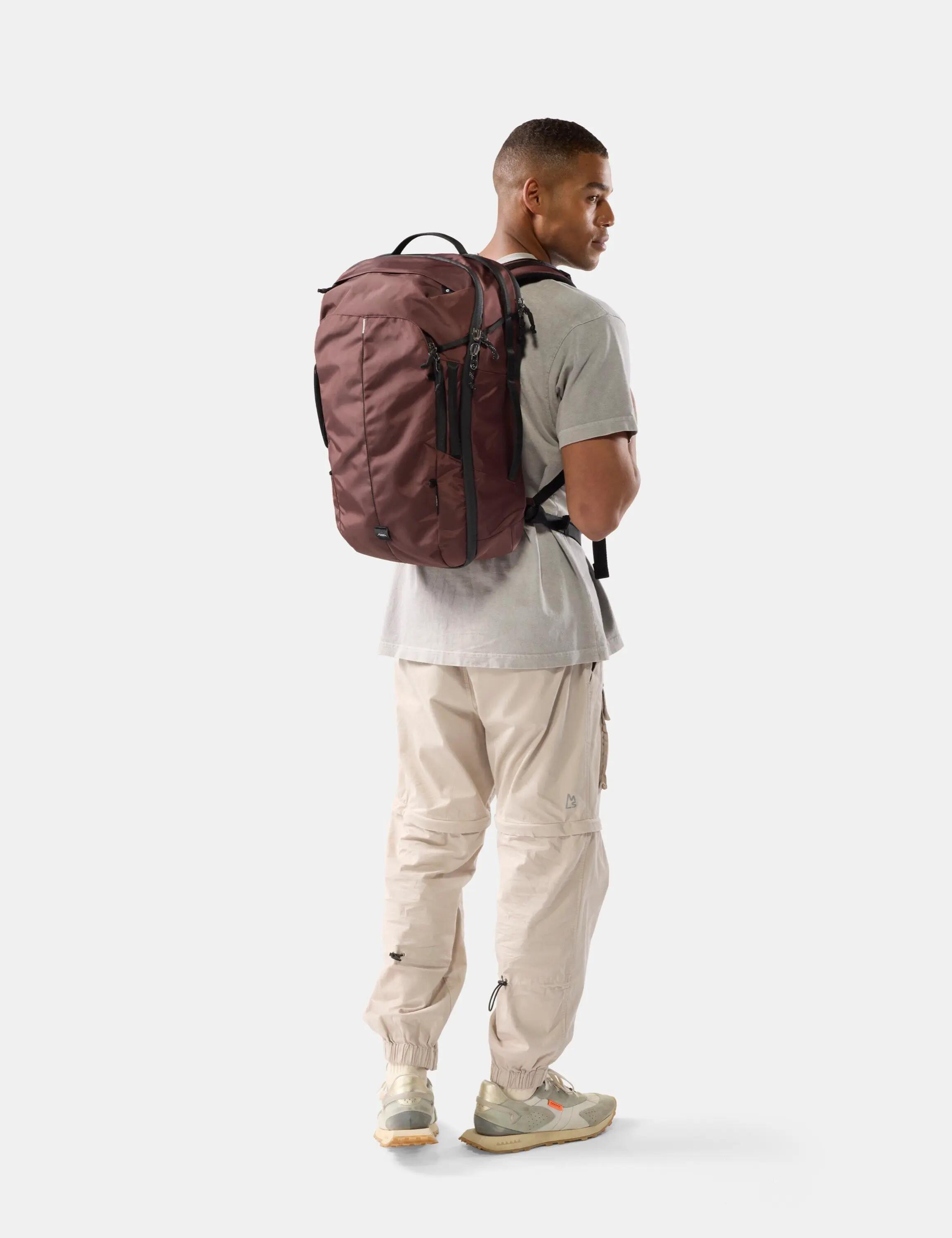 Erwachsene - Reise - Rucksack - handgepäcktauglich - weinrot 10/14