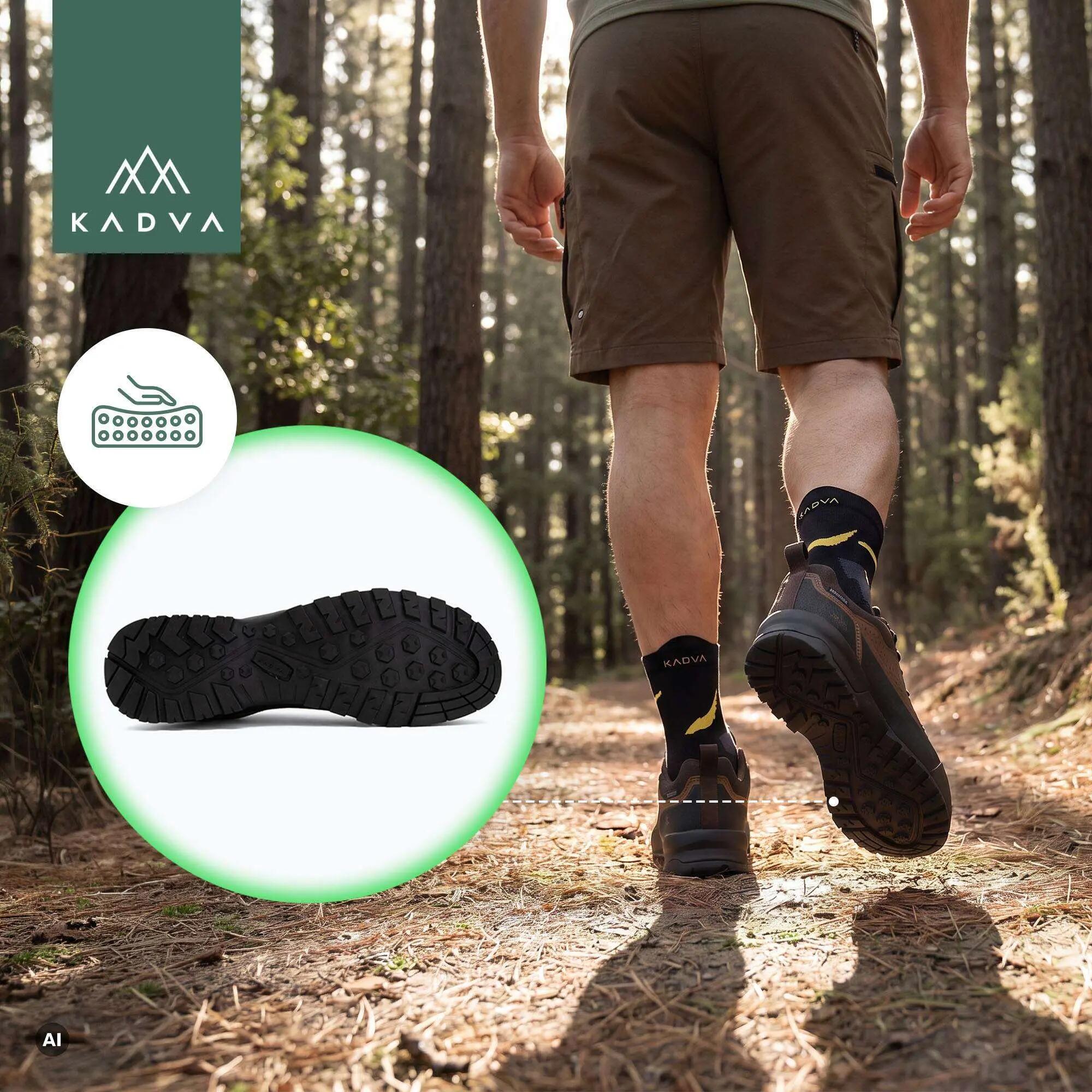 Heren trekking schoenen KADVA Strike Low WP 3/7