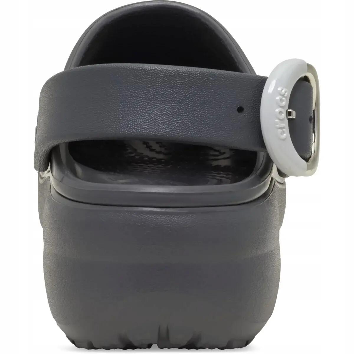 Felnőtt vízi klumpa puha talpú Crocs Classic Platform Dipped Buckle Clog 5/6