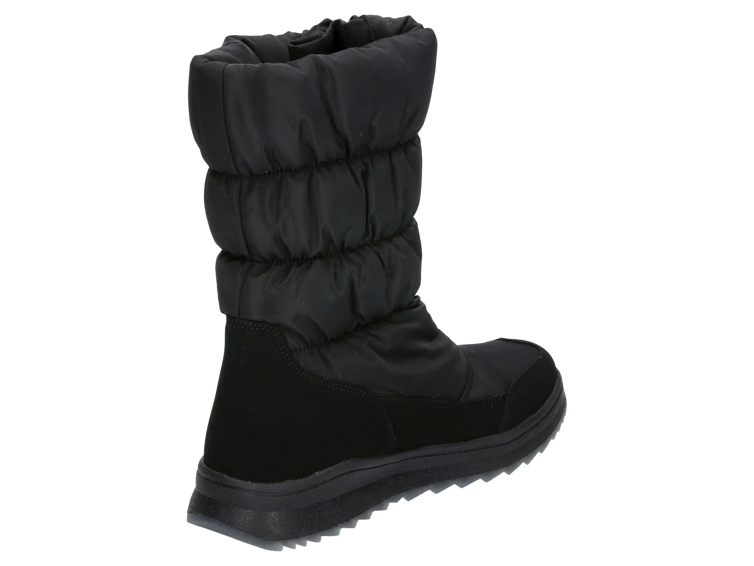 bottes - hiver - femme - imperméables respirantes - gelido - noir 4/6
