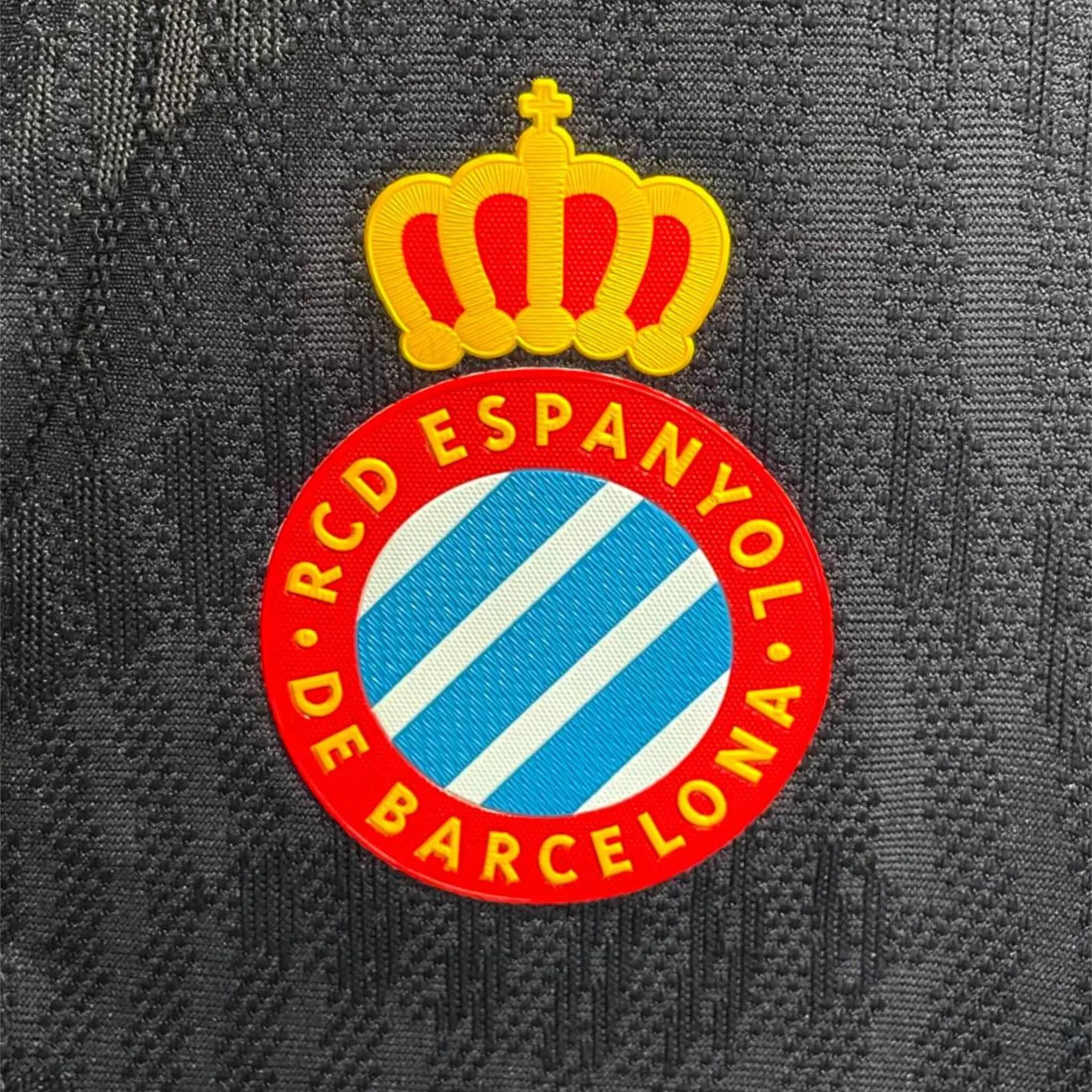 Kelme Short Rcd Espanyol 1ª Equipación 26-27 Negro Unisex 4/5