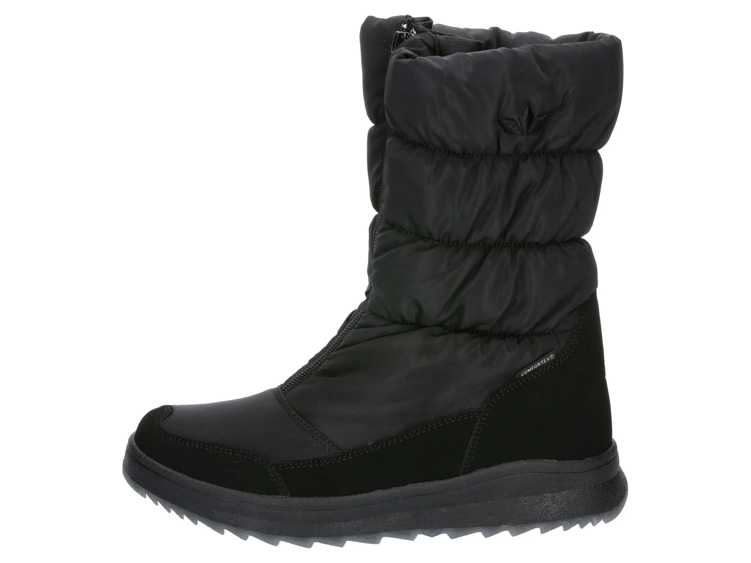 bottes - hiver - femme - imperméables respirantes - gelido - noir 2/6