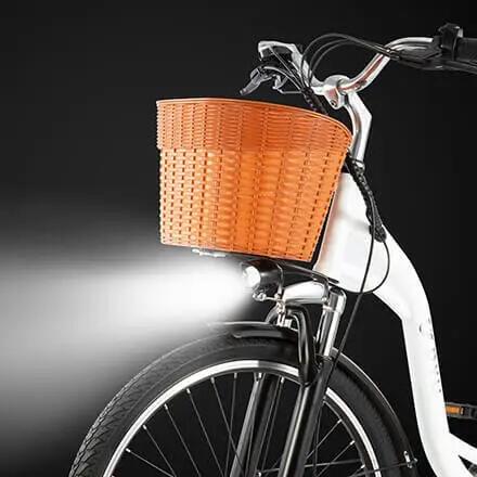 Vélo de ville électrique C6 26", 250 W, batterie 36 V 12,5 Ah, jusqu’à 60 km 8/8