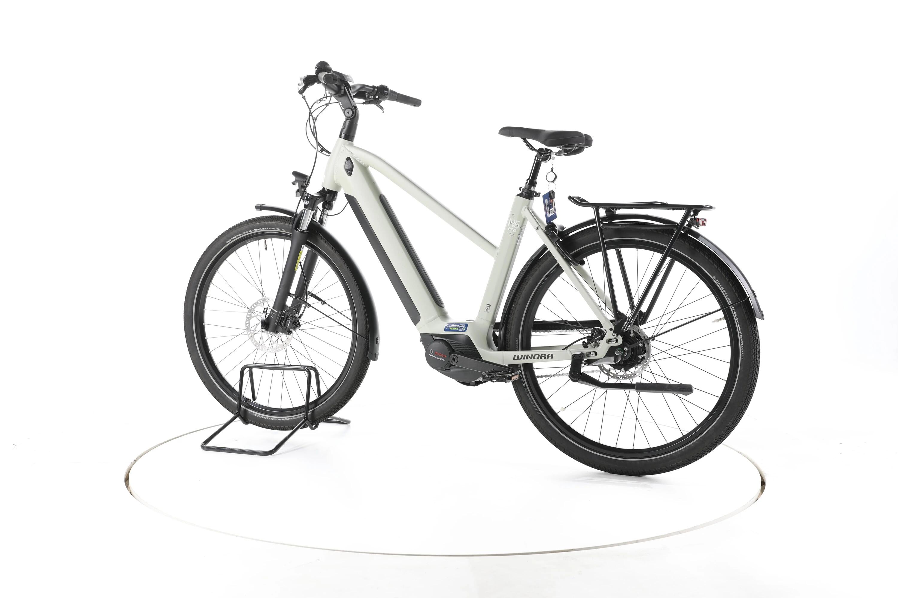 Second Life - Winora Sinus N5 eco City E-Bike - Bardzo dobry stan 7/7