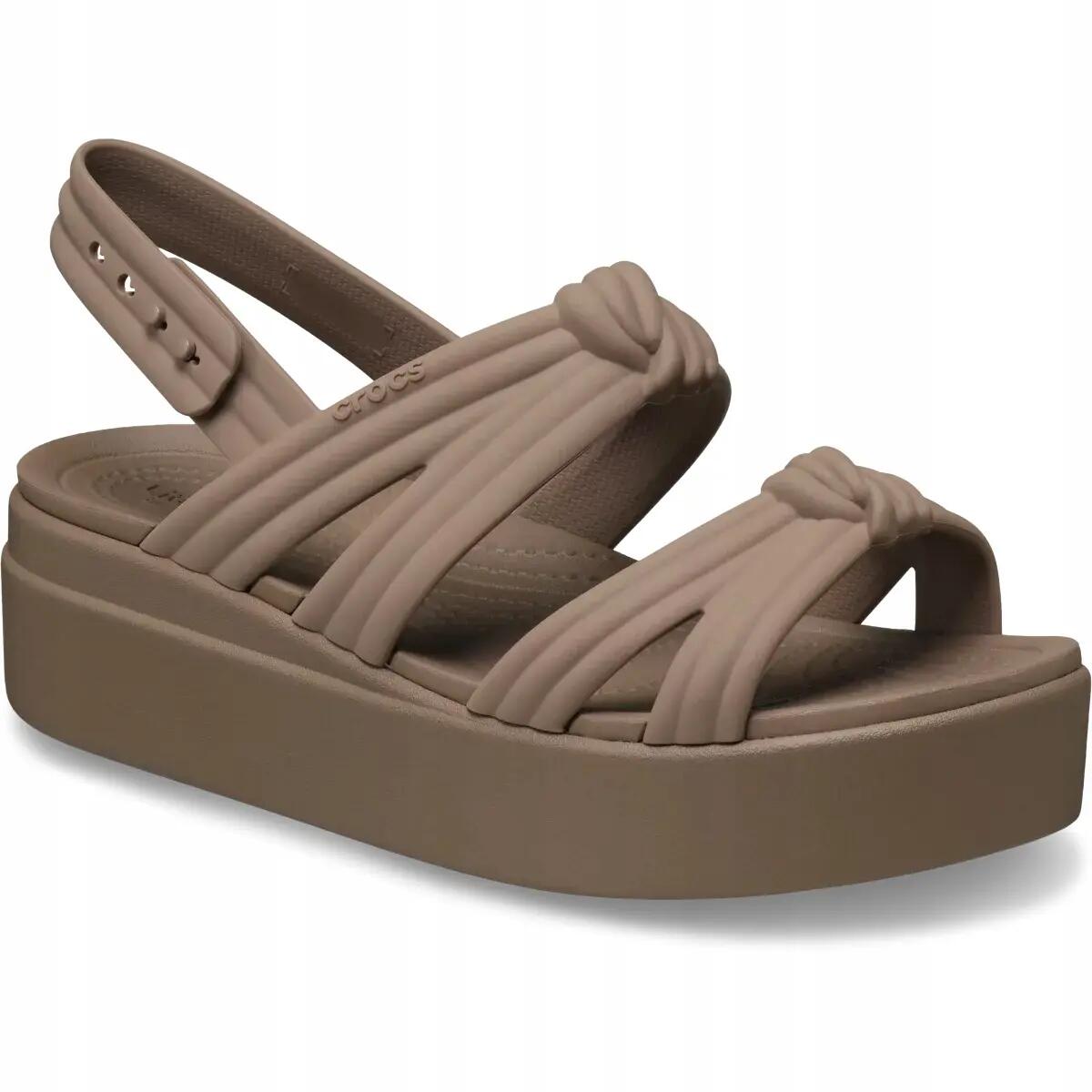 Sandały Dla Dorosłych Crocs Brooklyn Knot Low Wedge Sandal 1/6