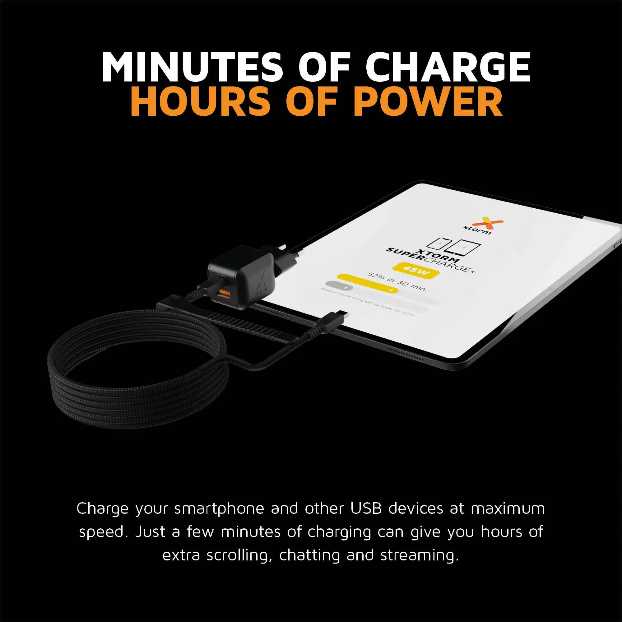 Xtorm Universele Oplader - Xtorm 45W NextGen Adapter - Charger - Wit 3/7