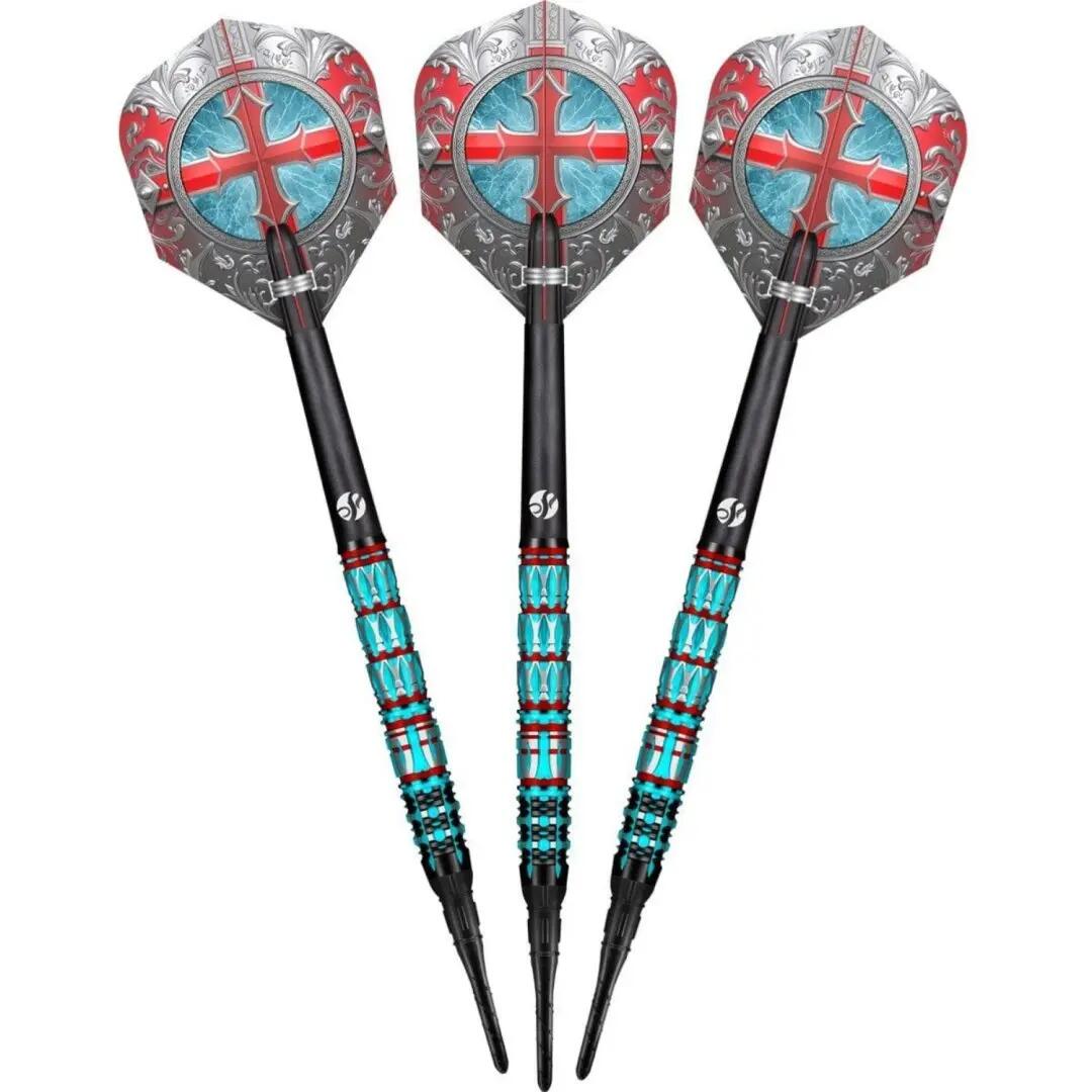 Future Knights St George 95% Tungsten Dartpfeile Softdart 5/7
