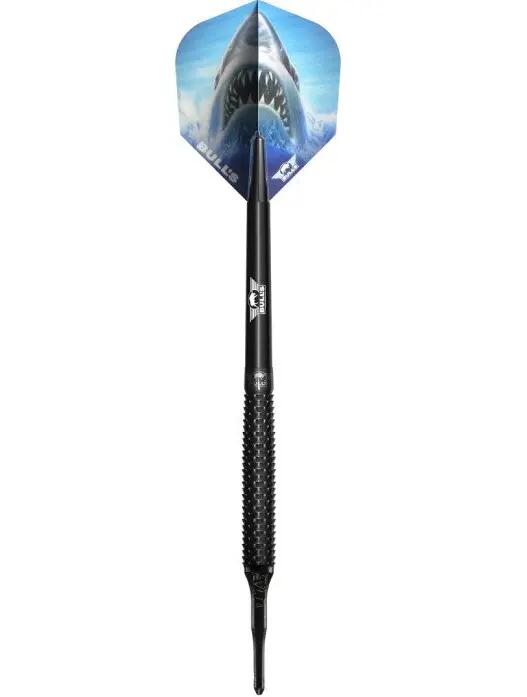 Shark Pro Black 90% Tungsten Softtip Dartpijlen 2/5