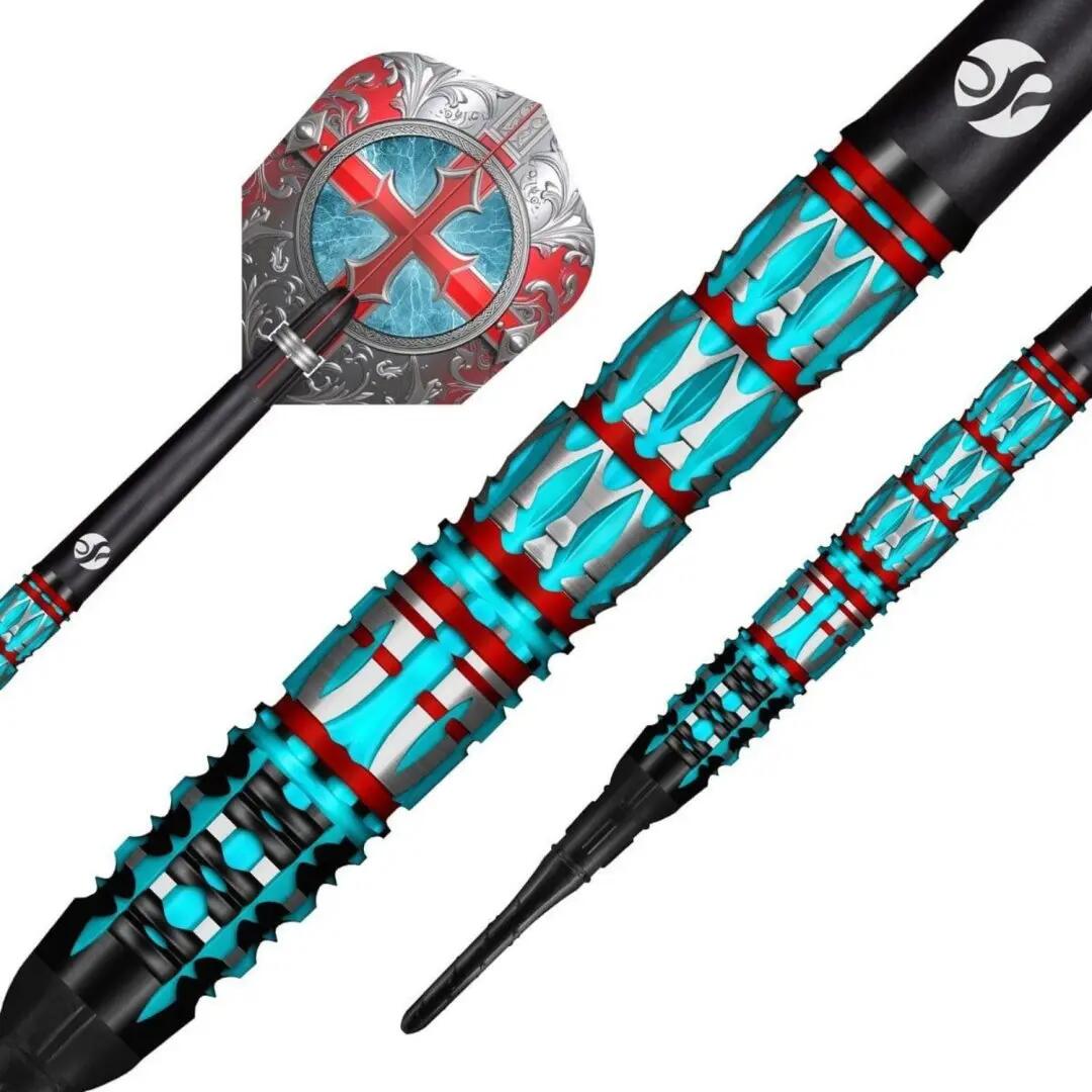 Future Knights St George 95% Tungsten Dartpfeile Softdart 3/7