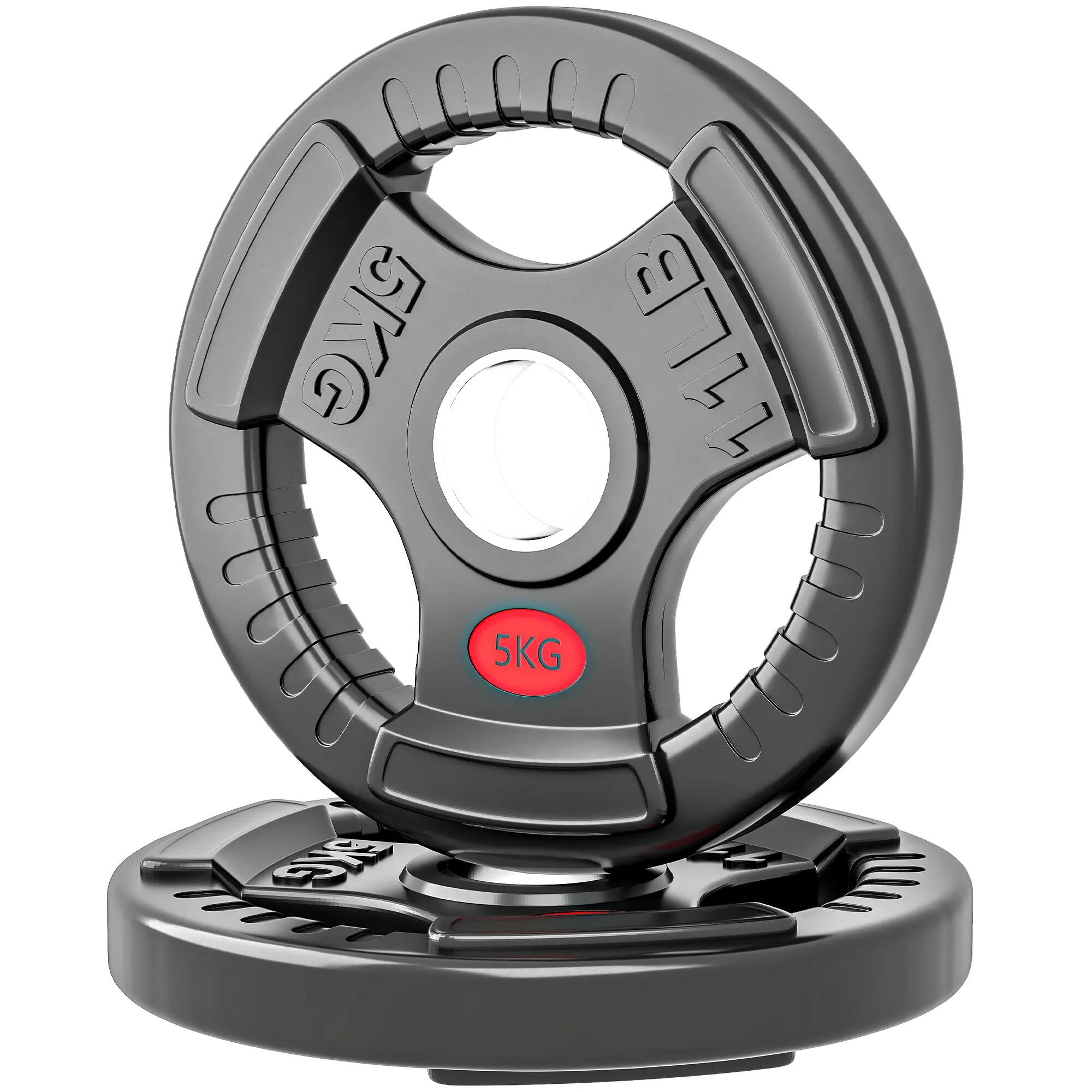 Disques de musculation - lot de 2 total 10 Kg - dia. intérieur 50 mm 5/5