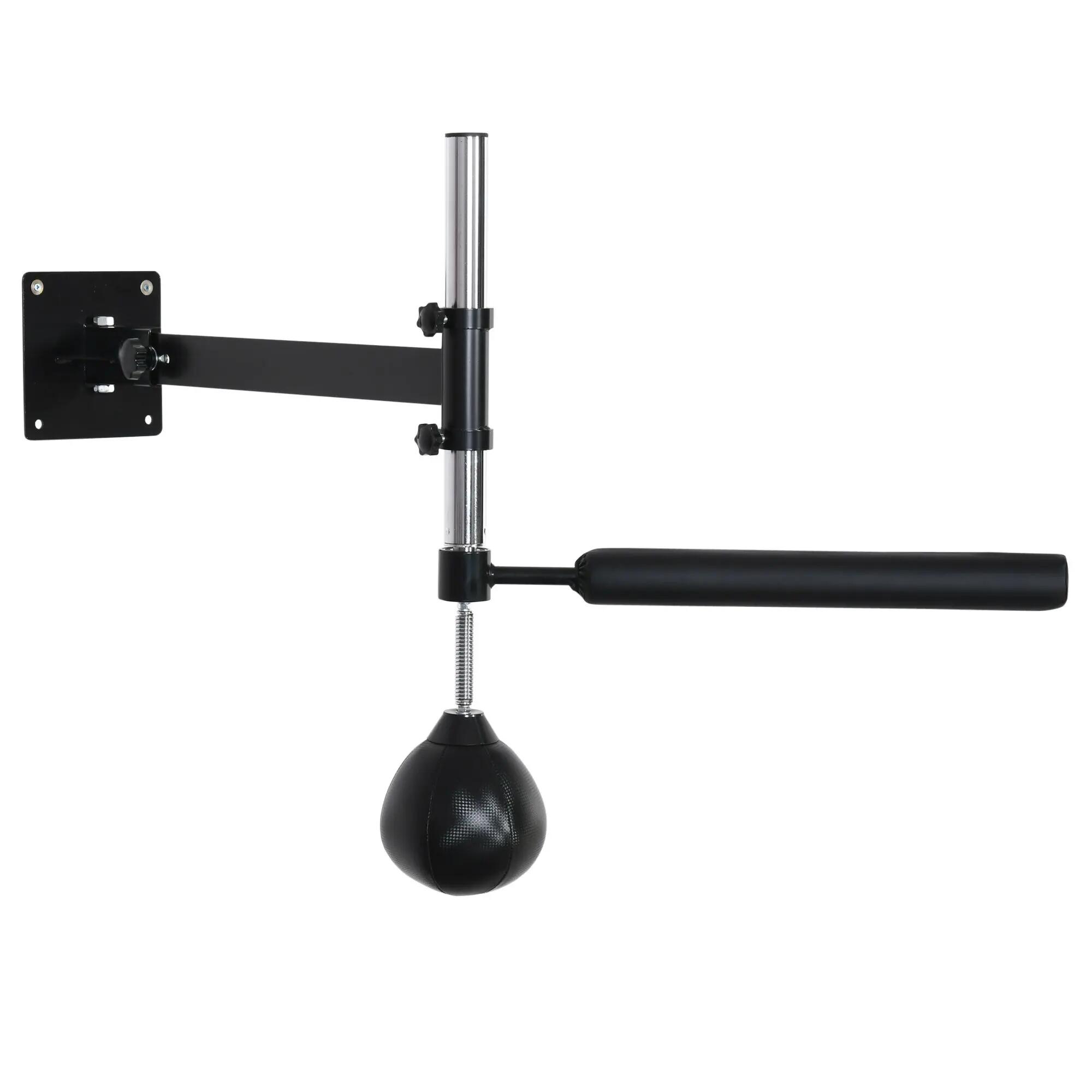 support de boxe - boxing - mixte - speedball réglable - noir/rouge 2/6